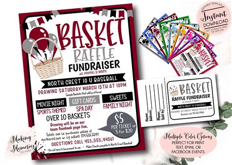 Enter our charity raffle .